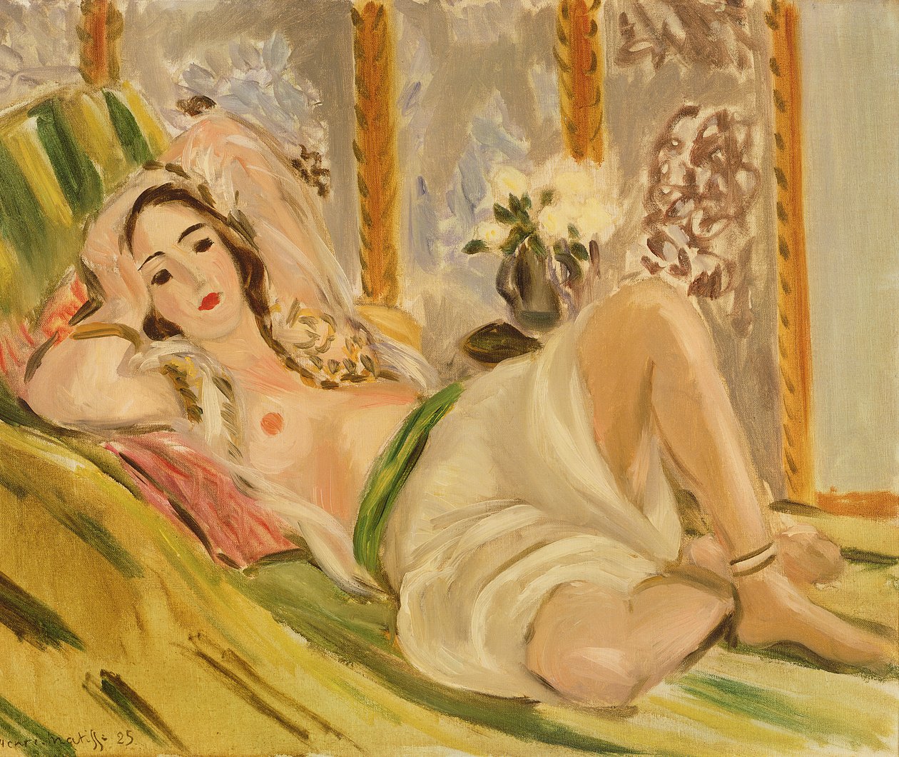 Odalisque with Magnolias by Henri Matisse