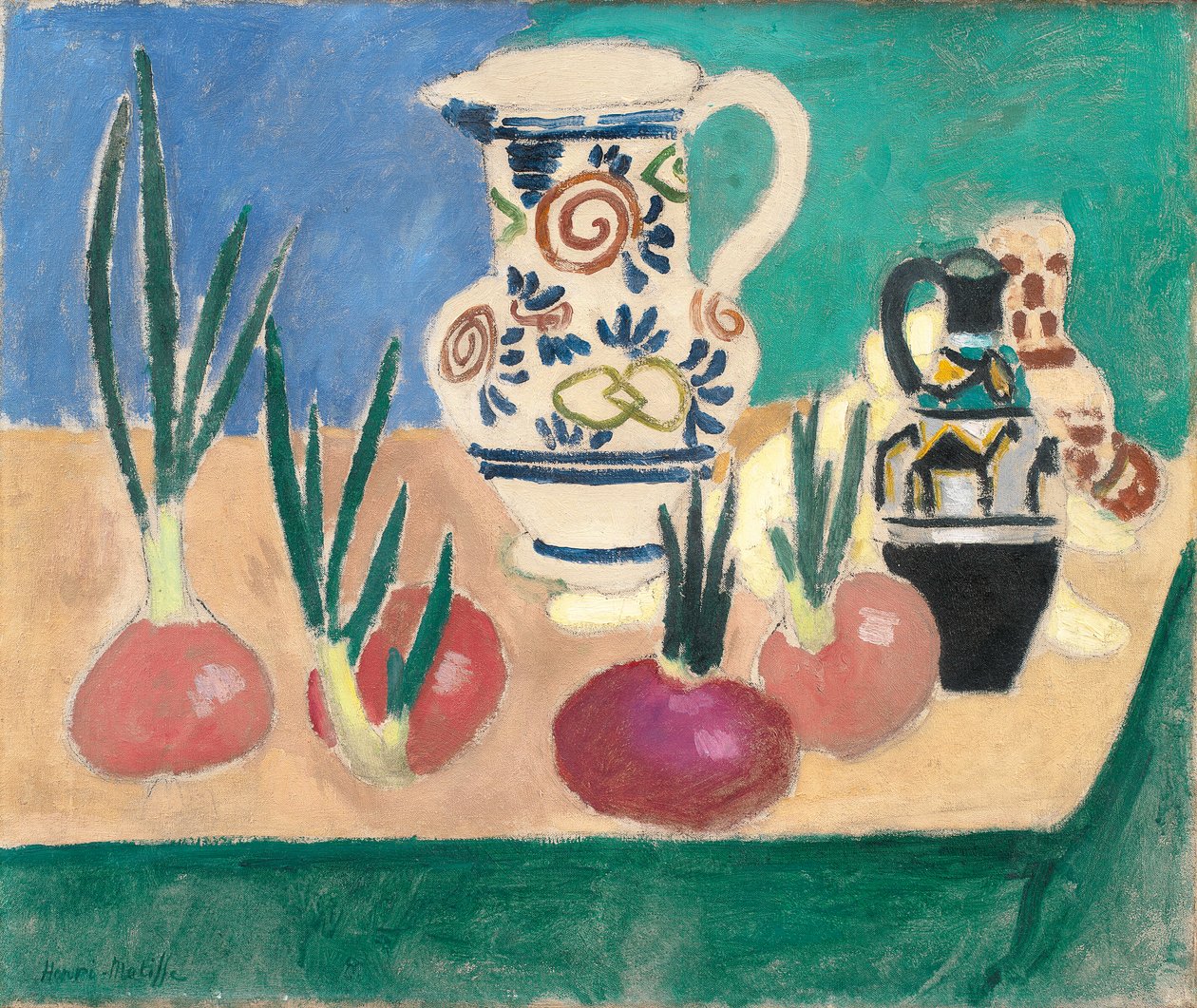 Pink Onions by Henri Matisse