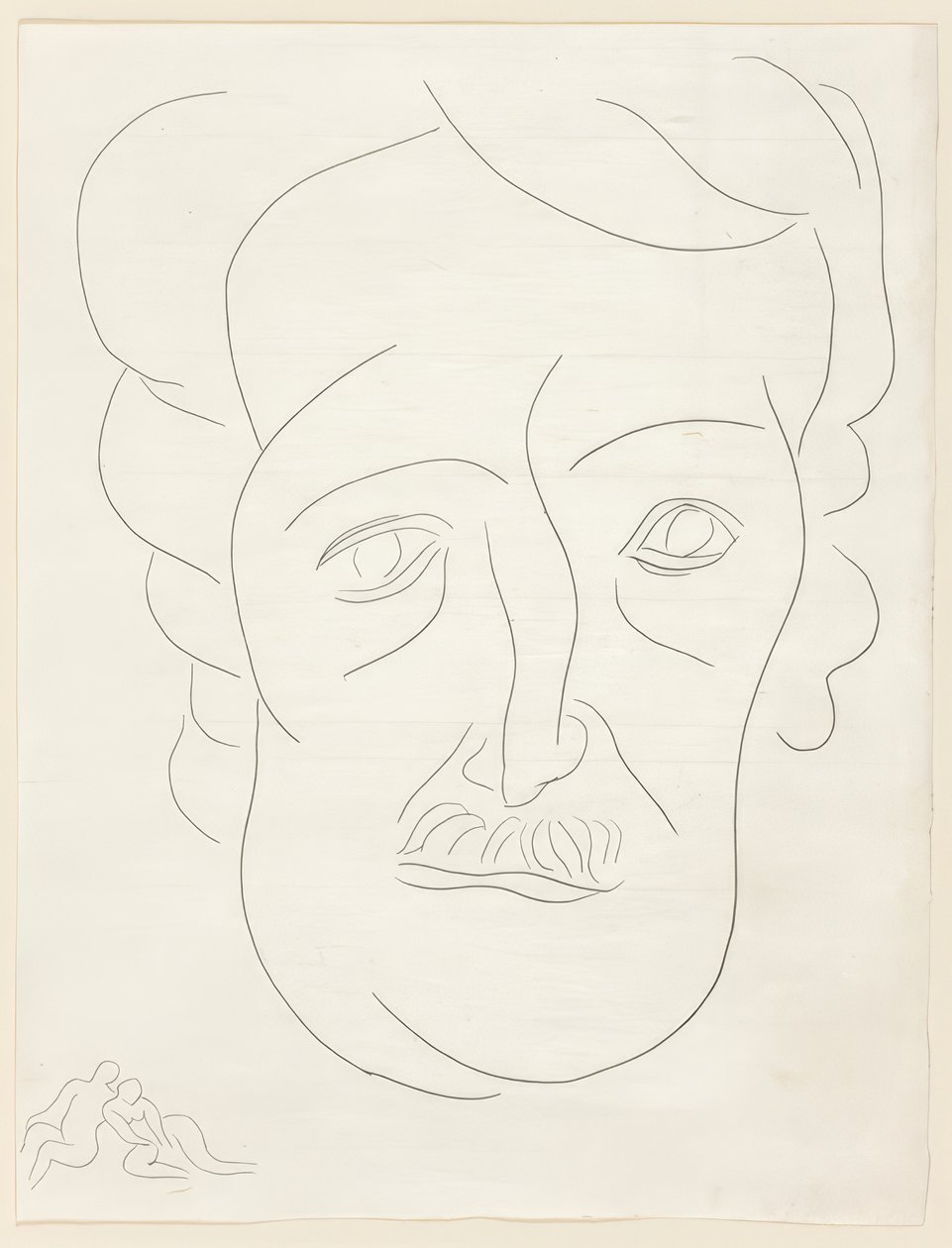 Several Sonnets: The Tomb of Edgar Poe, Plate 26 from Poesies de Mallarmé by Henri Matisse