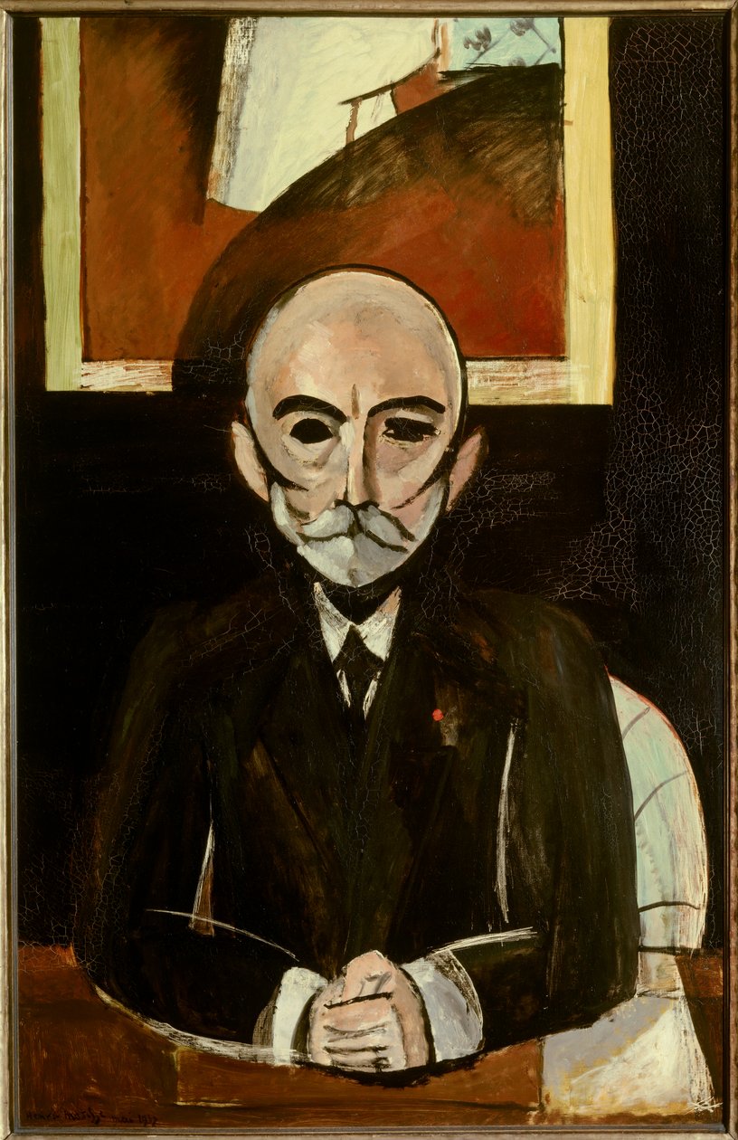Portrait of Auguste Pellerin by Henri Matisse