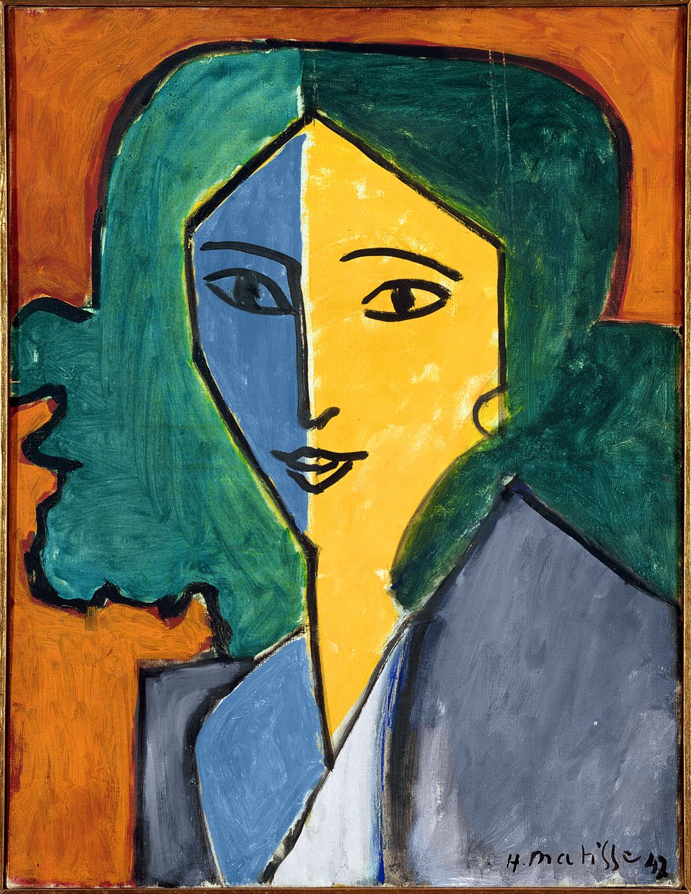 Portrait of Lydia Delectorskaya by Henri Matisse