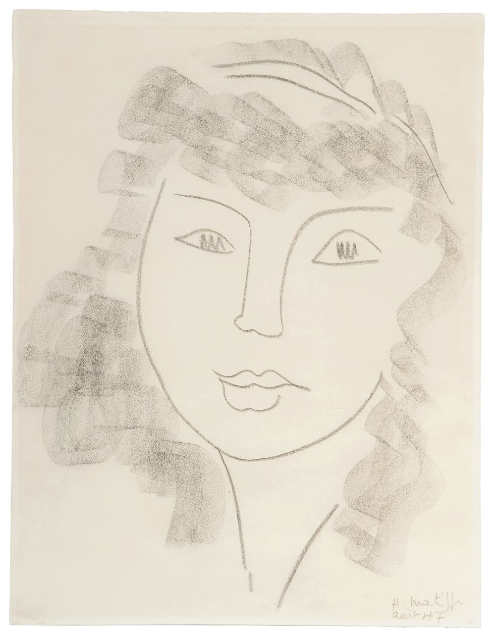 Portrait of a Woman by Henri Matisse