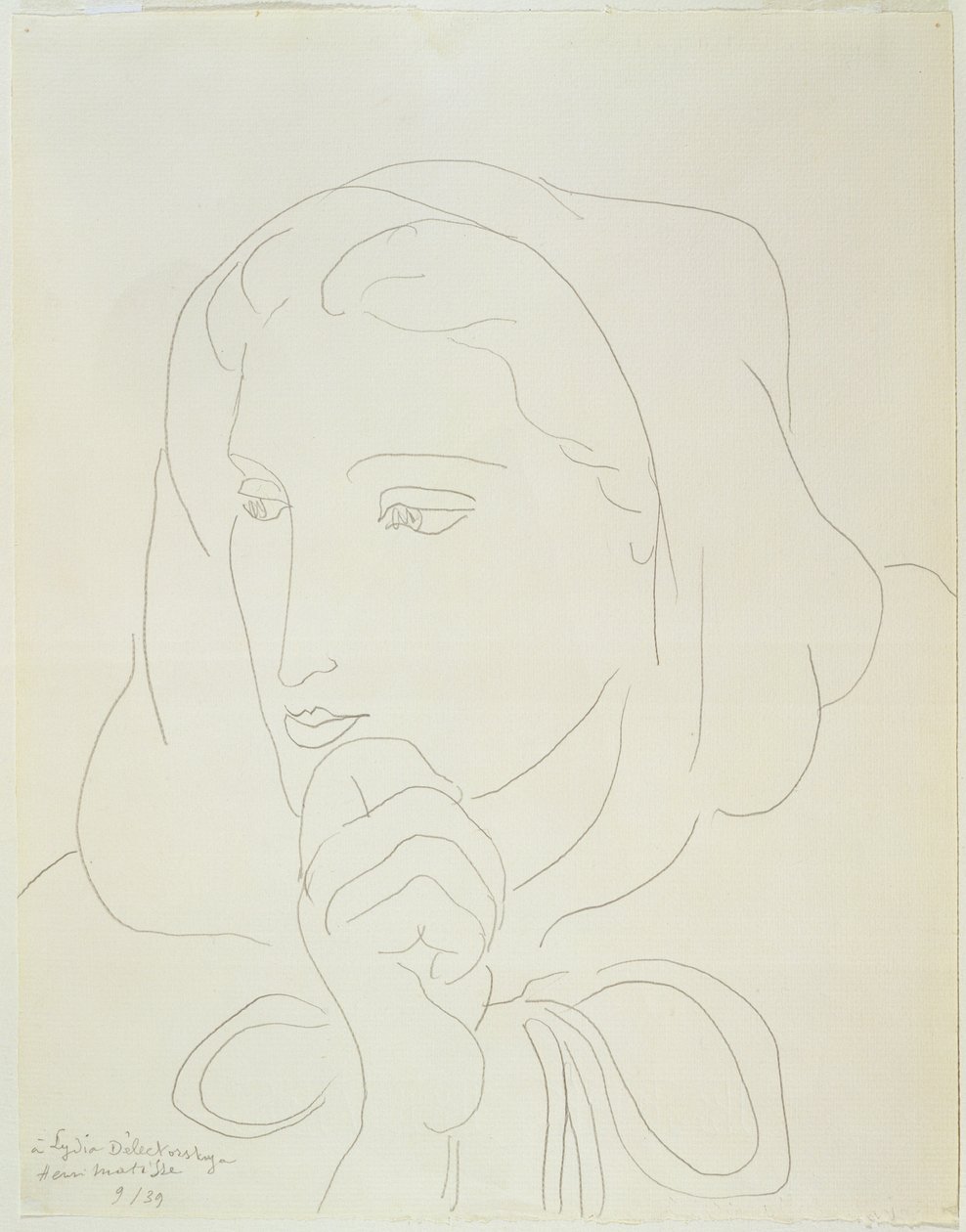 Portrait of a Woman in a Hood by Henri Matisse