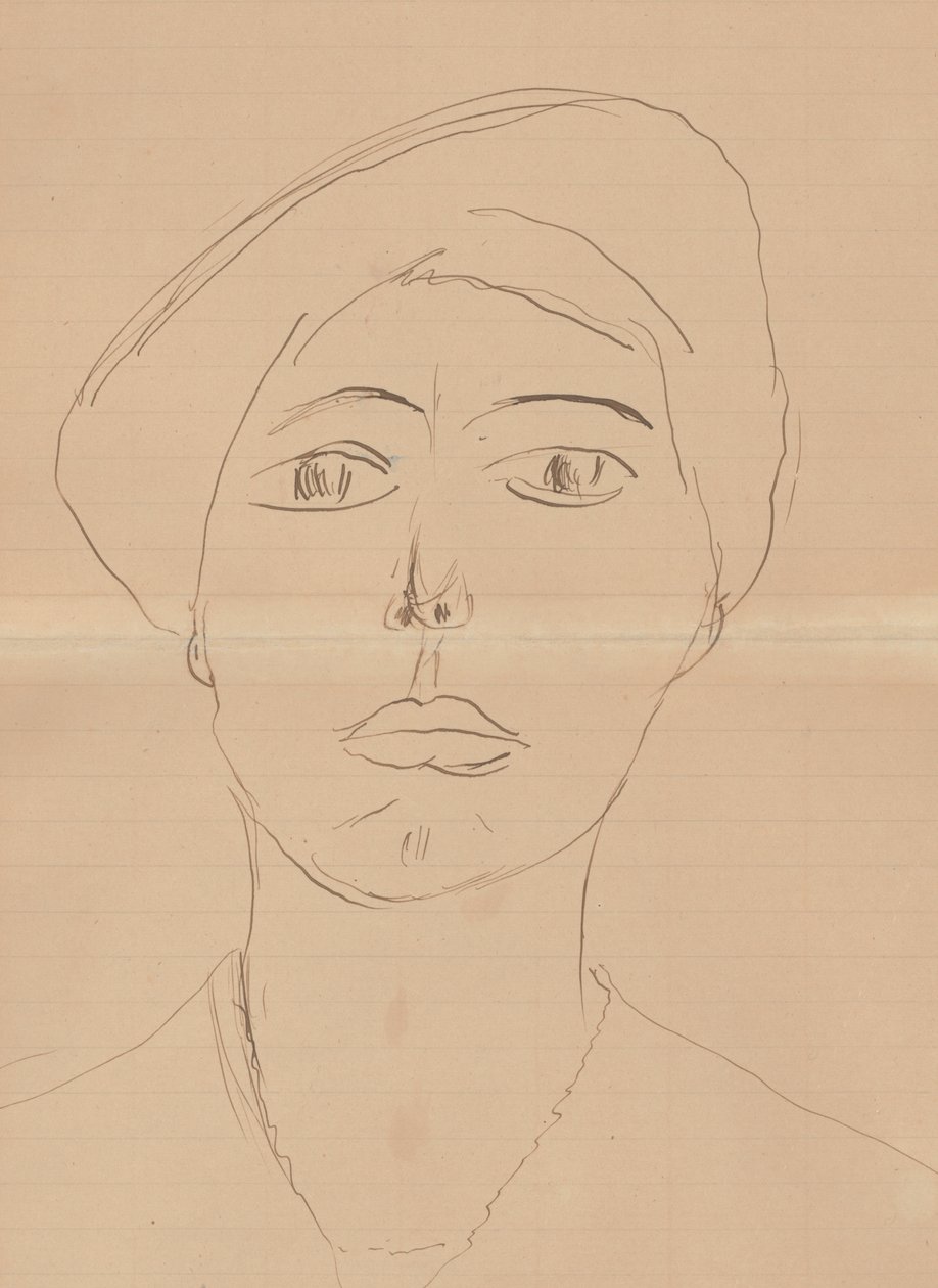 Portrait of a Woman (Olga Meerson) by Henri Matisse