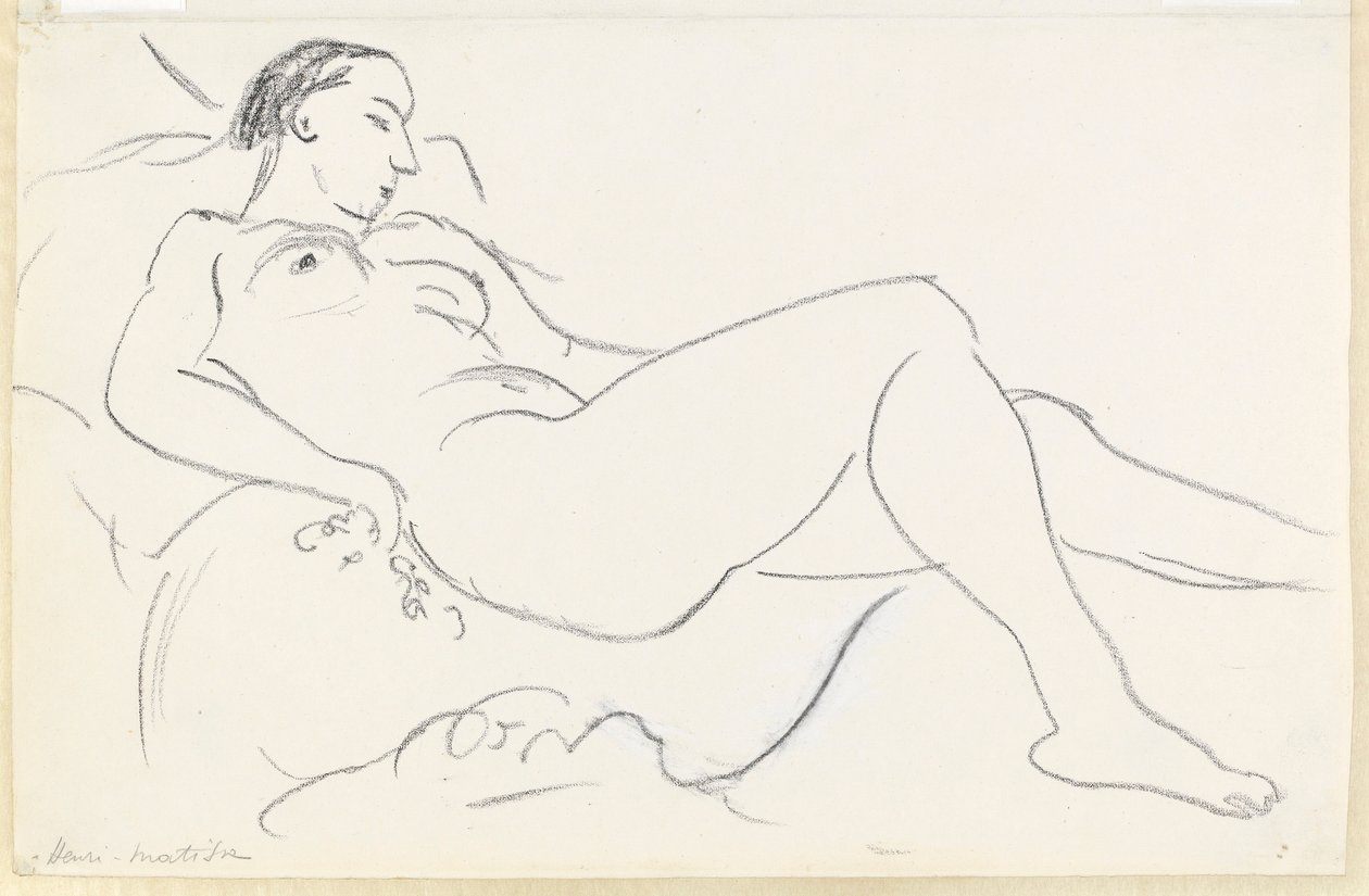Reclining Female Nude by Henri Matisse