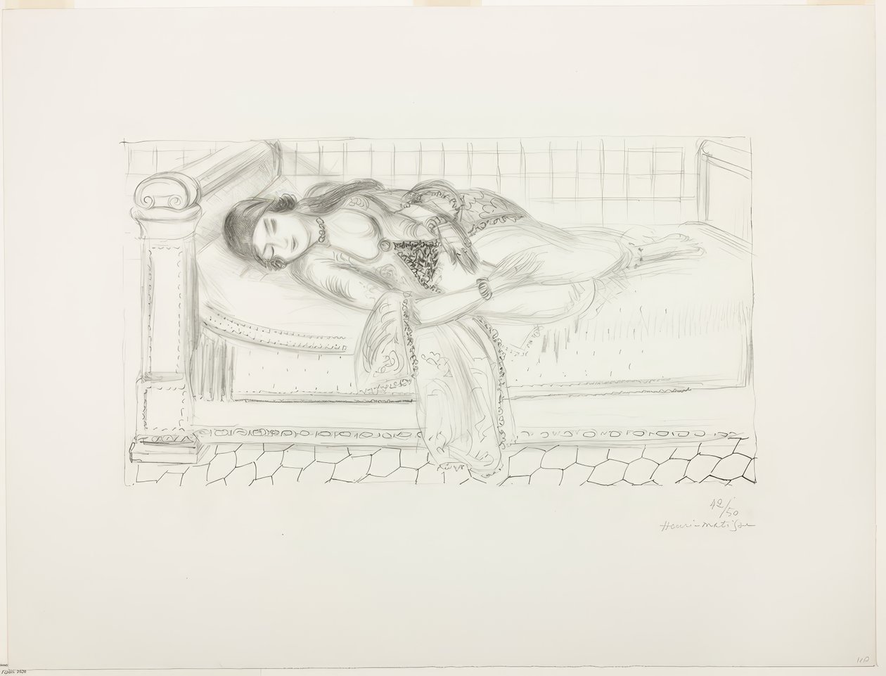 Reclining Figure by Henri Matisse