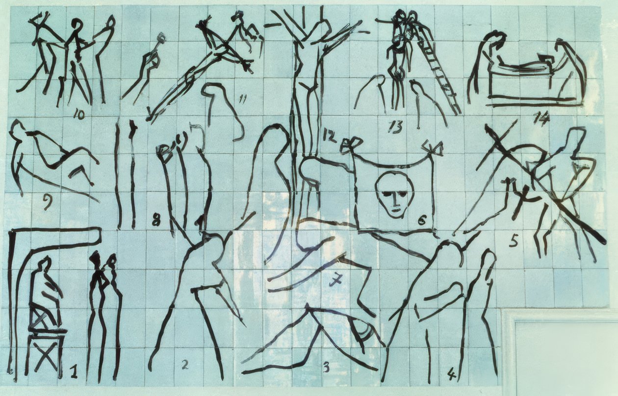 Stations of the Cross of Christ by Henri Matisse