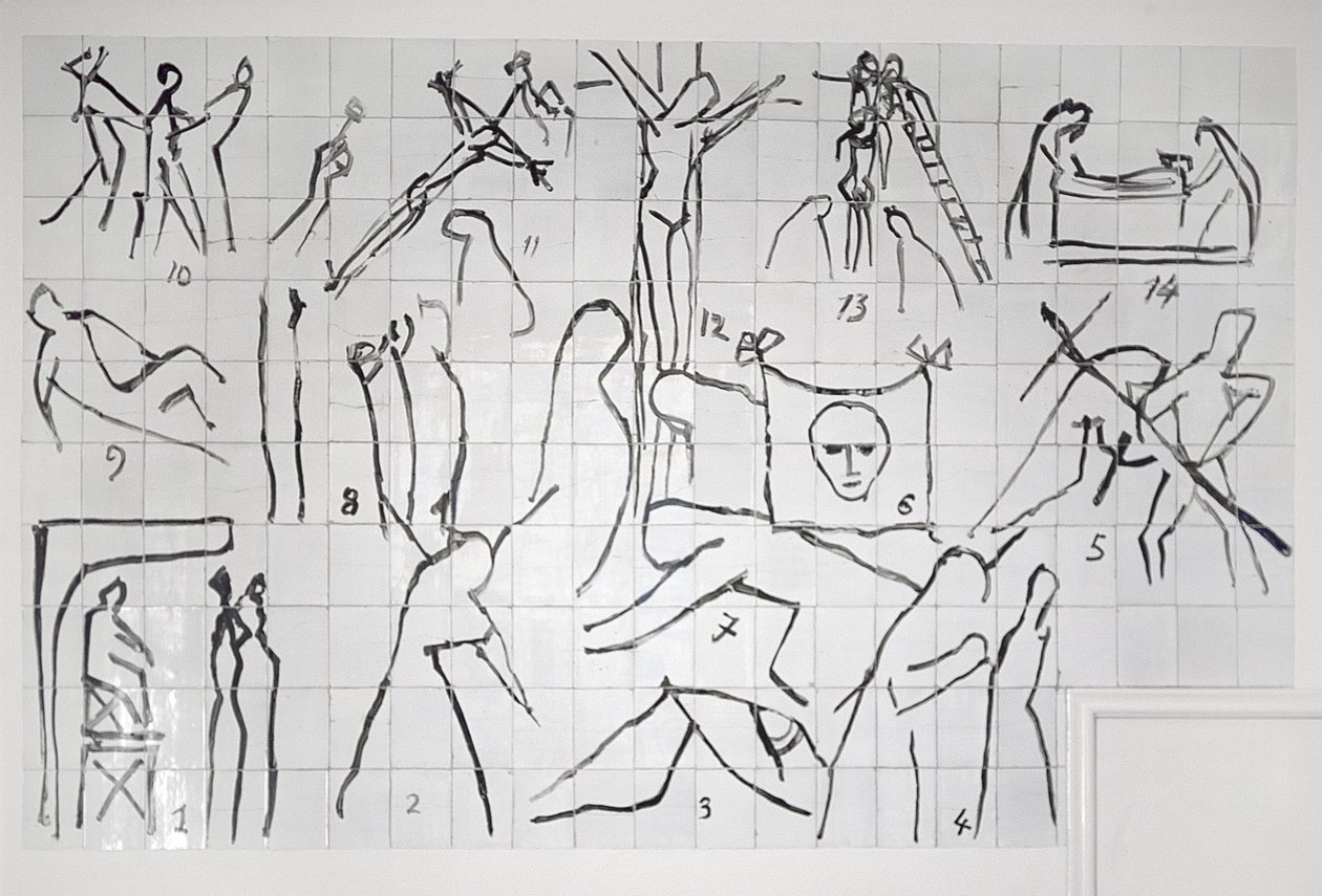 Stations of the Cross, Chapel of the Rosary, Vence by Henri Matisse