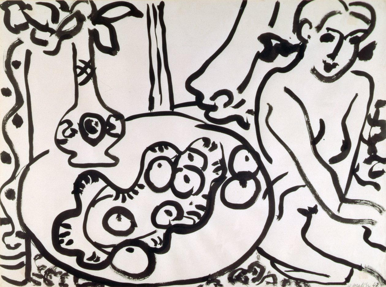 Still Life with a Nude by Henri Matisse