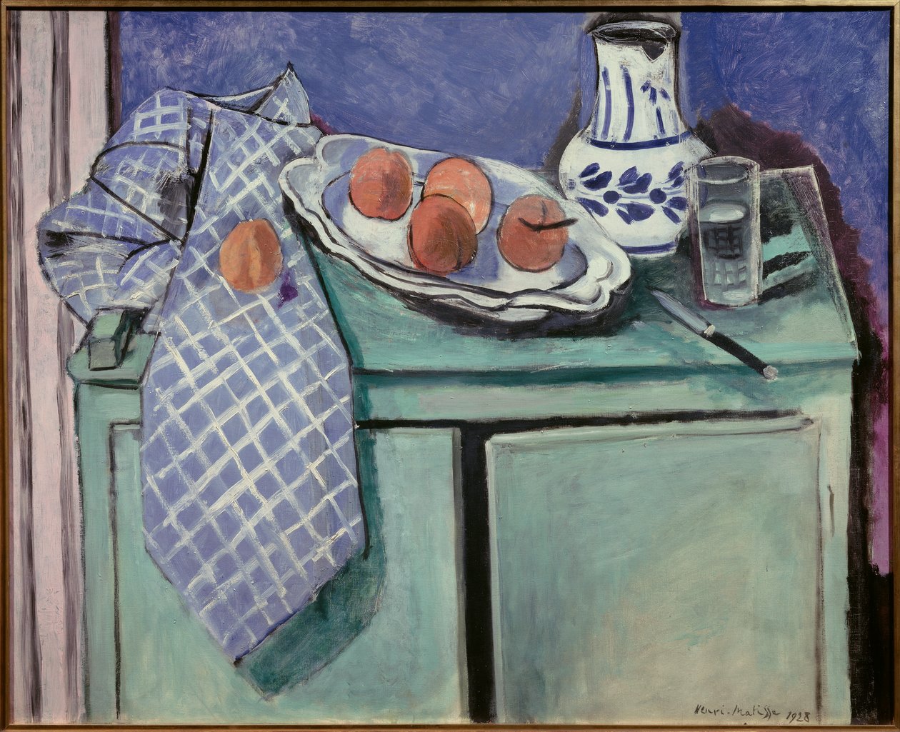 Still Life with Green Buffet by Henri Matisse