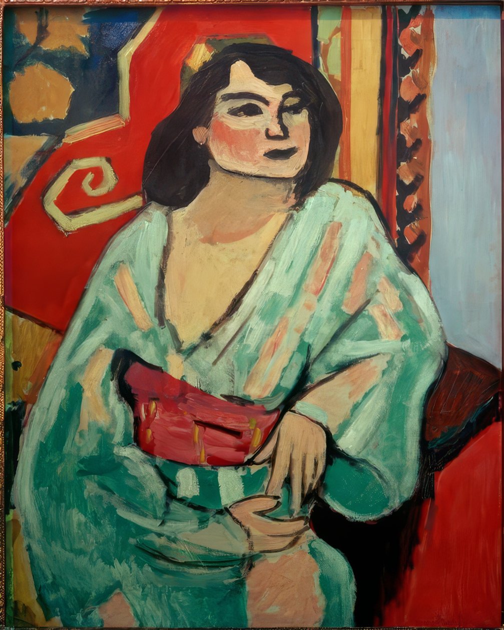 The Algerian Woman by Henri Matisse