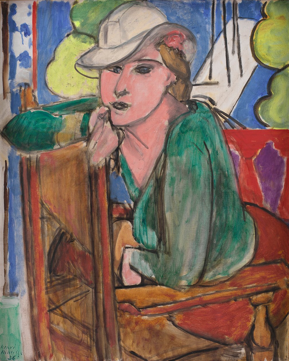 The Green Blouse by Henri Matisse