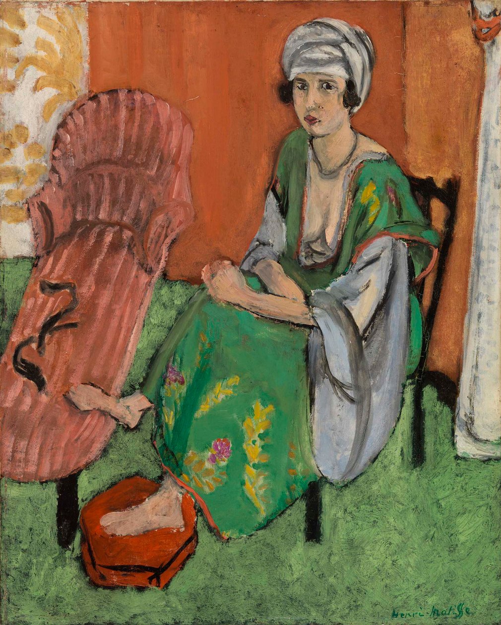 The Green Dress by Henri Matisse