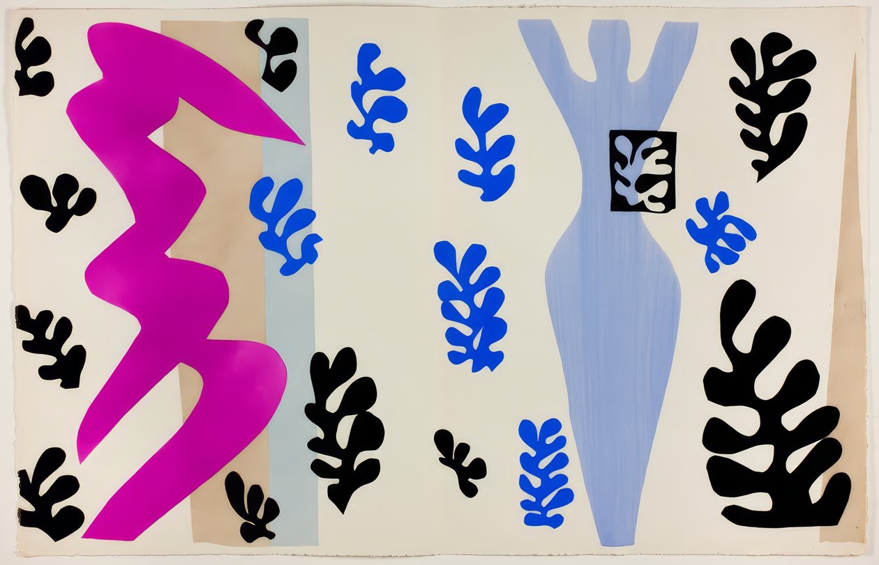 The Knife Thrower, from Jazz by Henri Matisse
