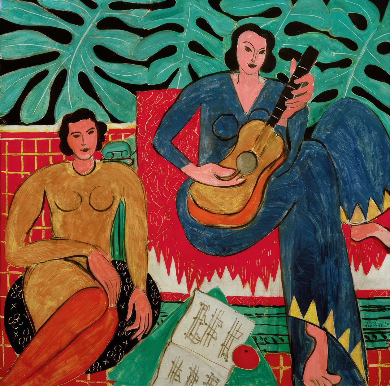 The Music by Henri Matisse: Highest-quality art reproduction