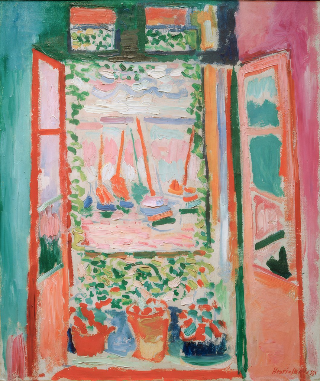 The Open Window by Henri Matisse
