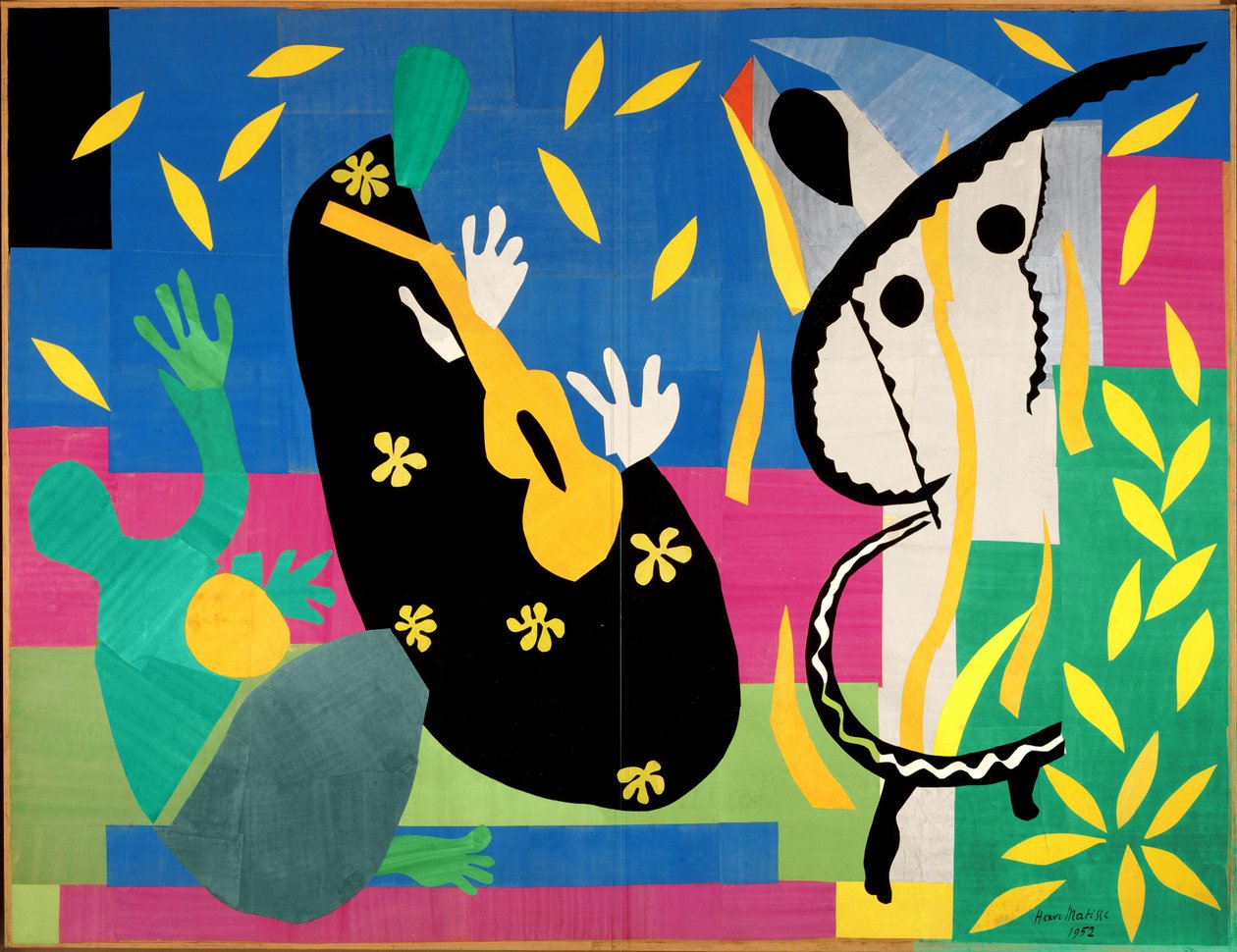 The Sadness of the King by Henri Matisse