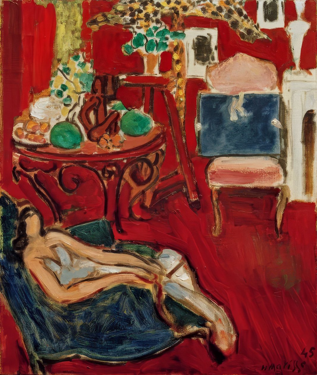 The Blue Art Folder by Henri Matisse