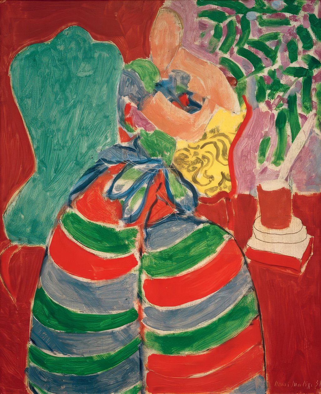 The Striped Dress by Henri Matisse