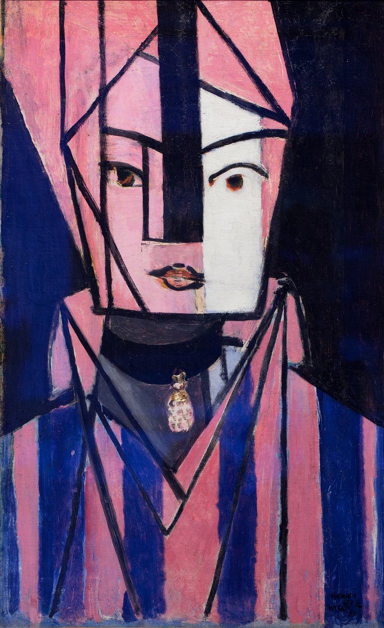 White and Pink Head, Autumn 1914 by Henri Matisse