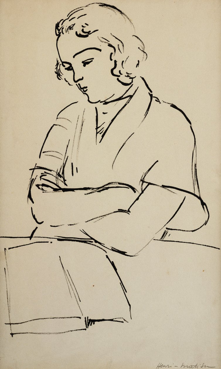 Woman Reading, c. 1922 by Henri Matisse