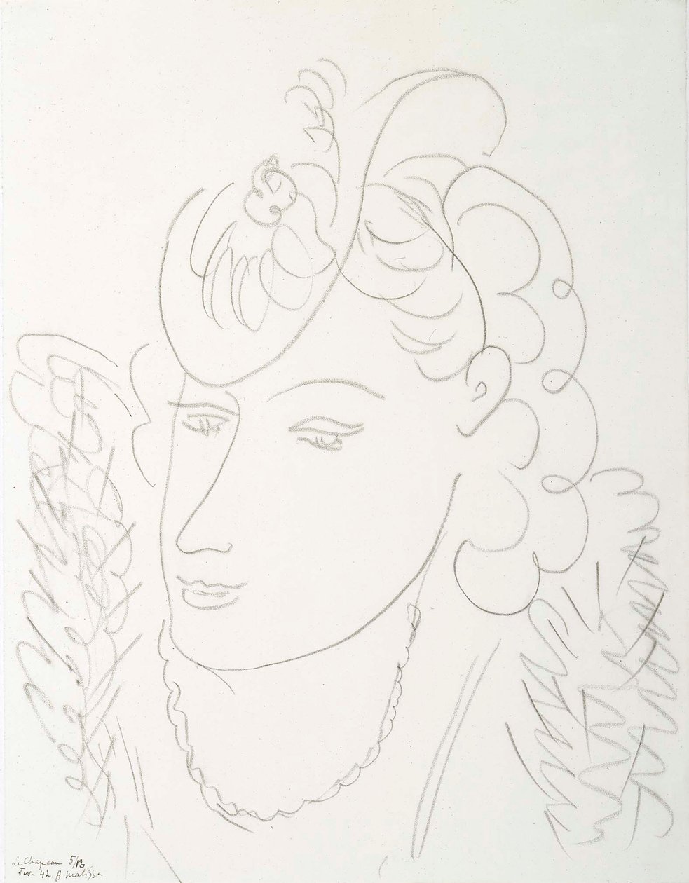 Woman with Hat by Henri Matisse