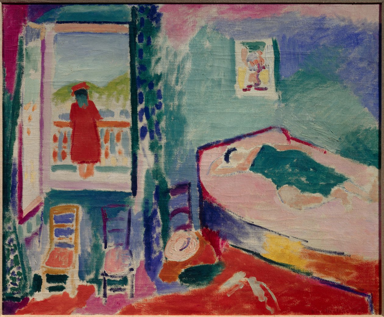 Interior at Collioure - The Siesta by Henri Matisse
