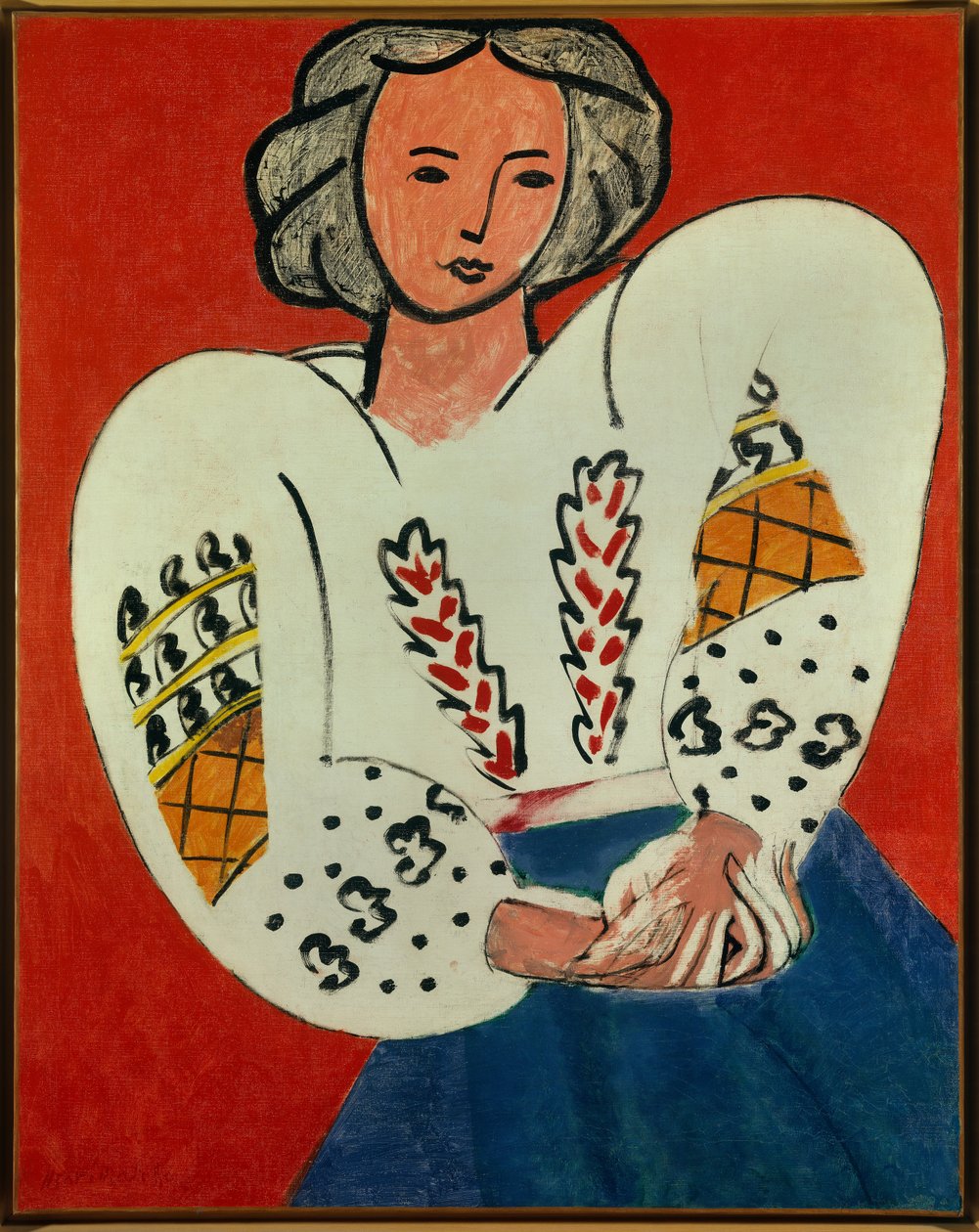 The Romanian Blouse by Henri Matisse