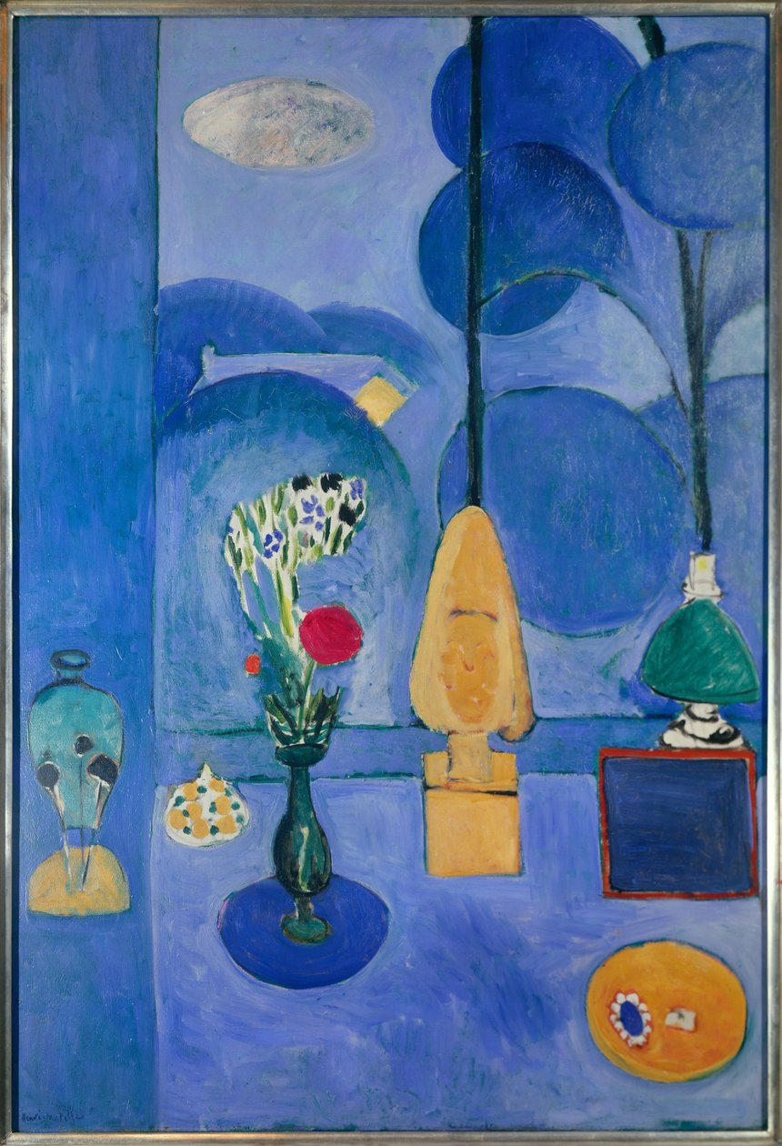 The Blue Window by Henri Matisse