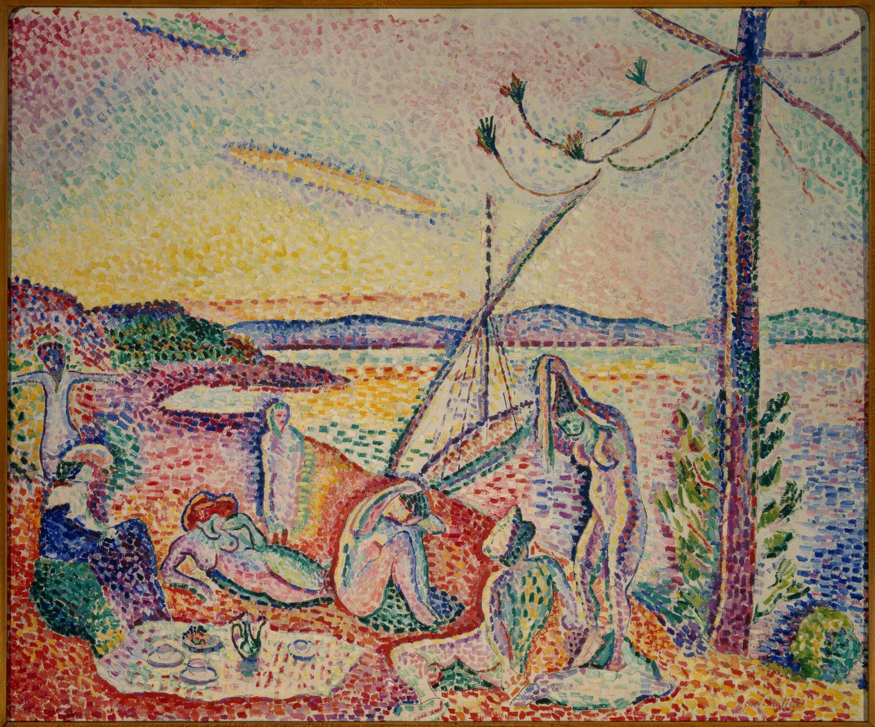 Luxury, Calm and Pleasure 1904 by Henri Matisse