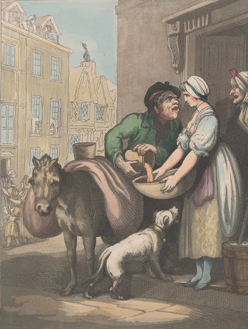 Cries of London, No. 4: Do You Want Any Brickdust, February 20, 1799 by Henri Merke