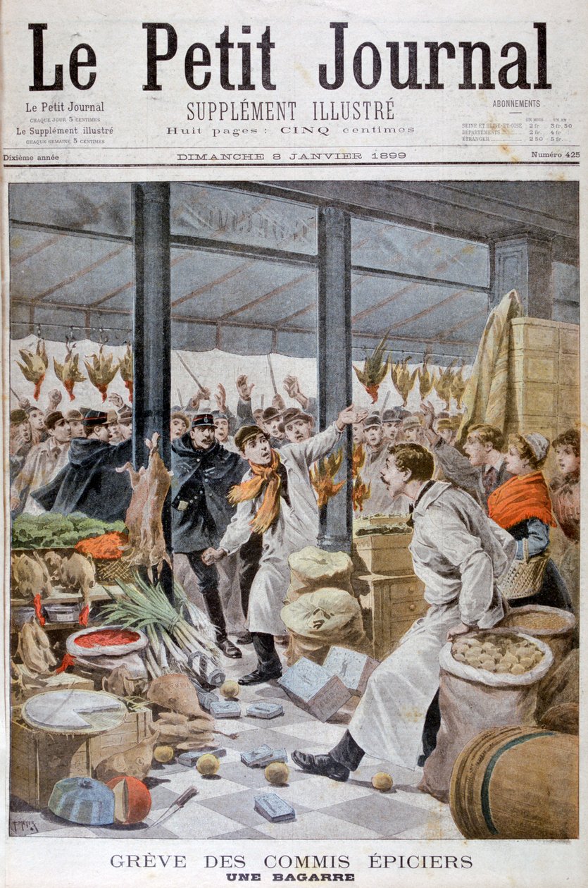 A Fight During the Grocers
