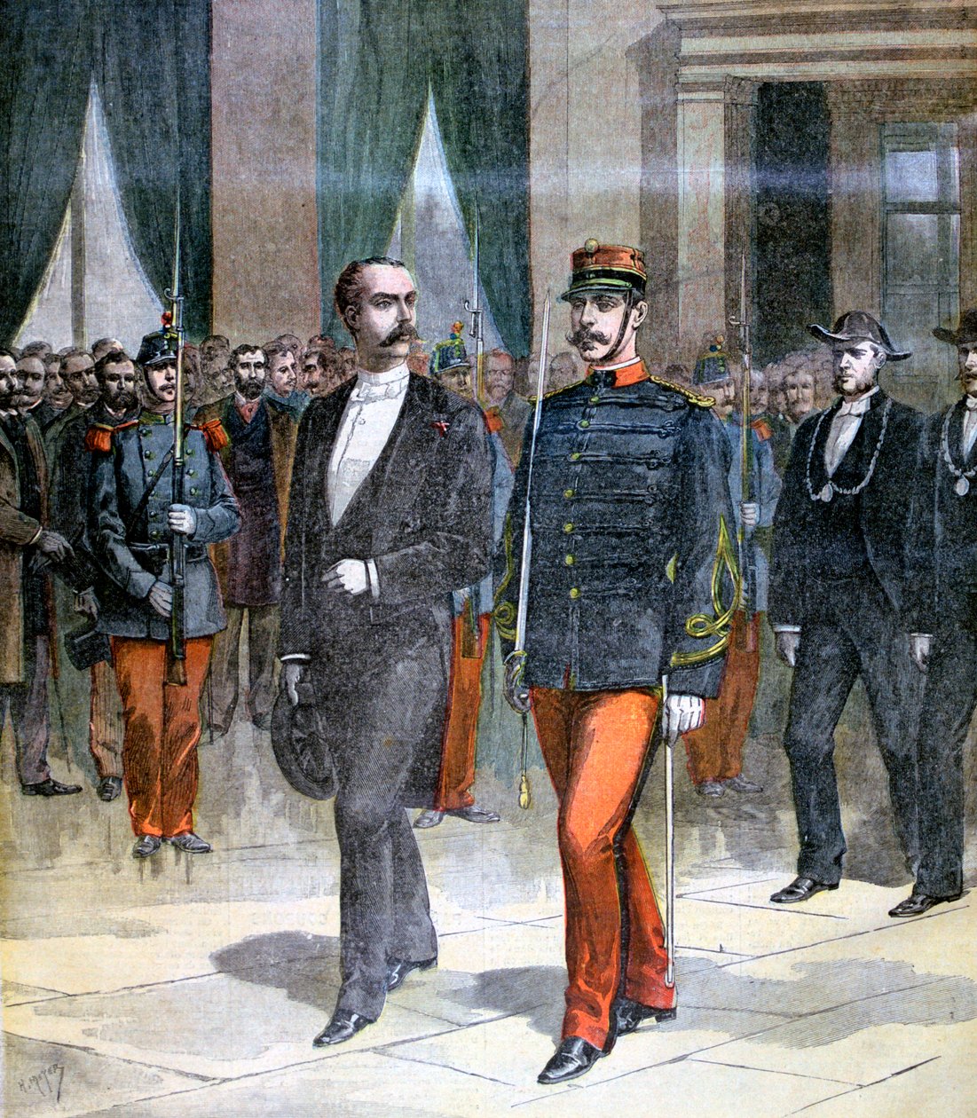 Jean Casimir-Perier, president of the chamber of deputies by Henri Meyer