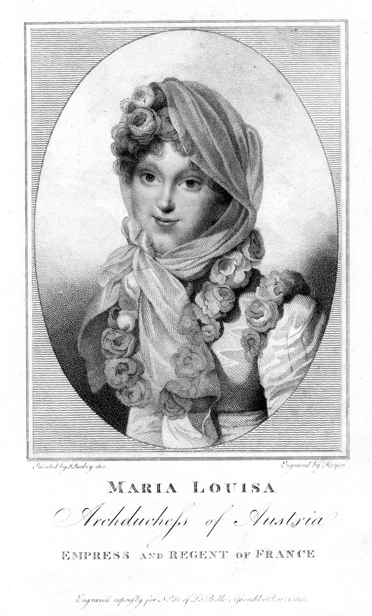 Maria Louisa, Archduchess of Austria by Henri Meyer