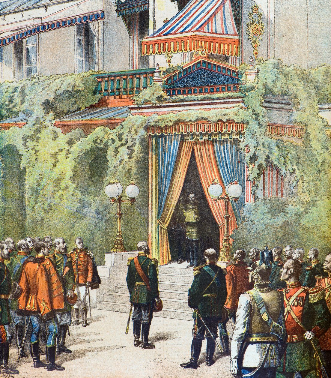 News of the Death of the Russian Emperor by Henri Meyer