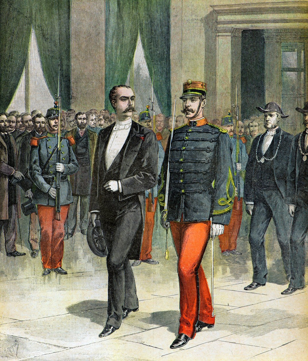 Portrait of Casimir Perier by Henri Meyer