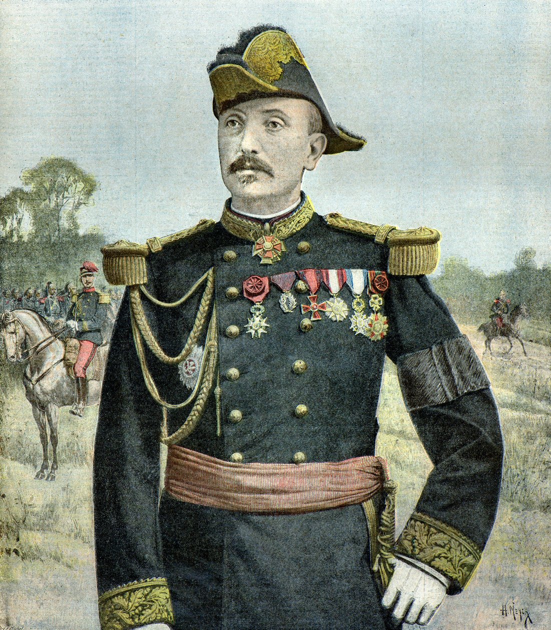 Portrait of General Raoul Le Mouton de Boisdeffre by Henri Meyer