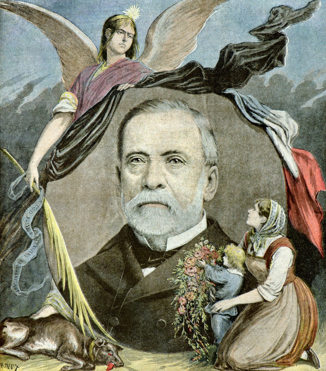 Portrait of Louis Pasteur, 1895 by Henri Meyer