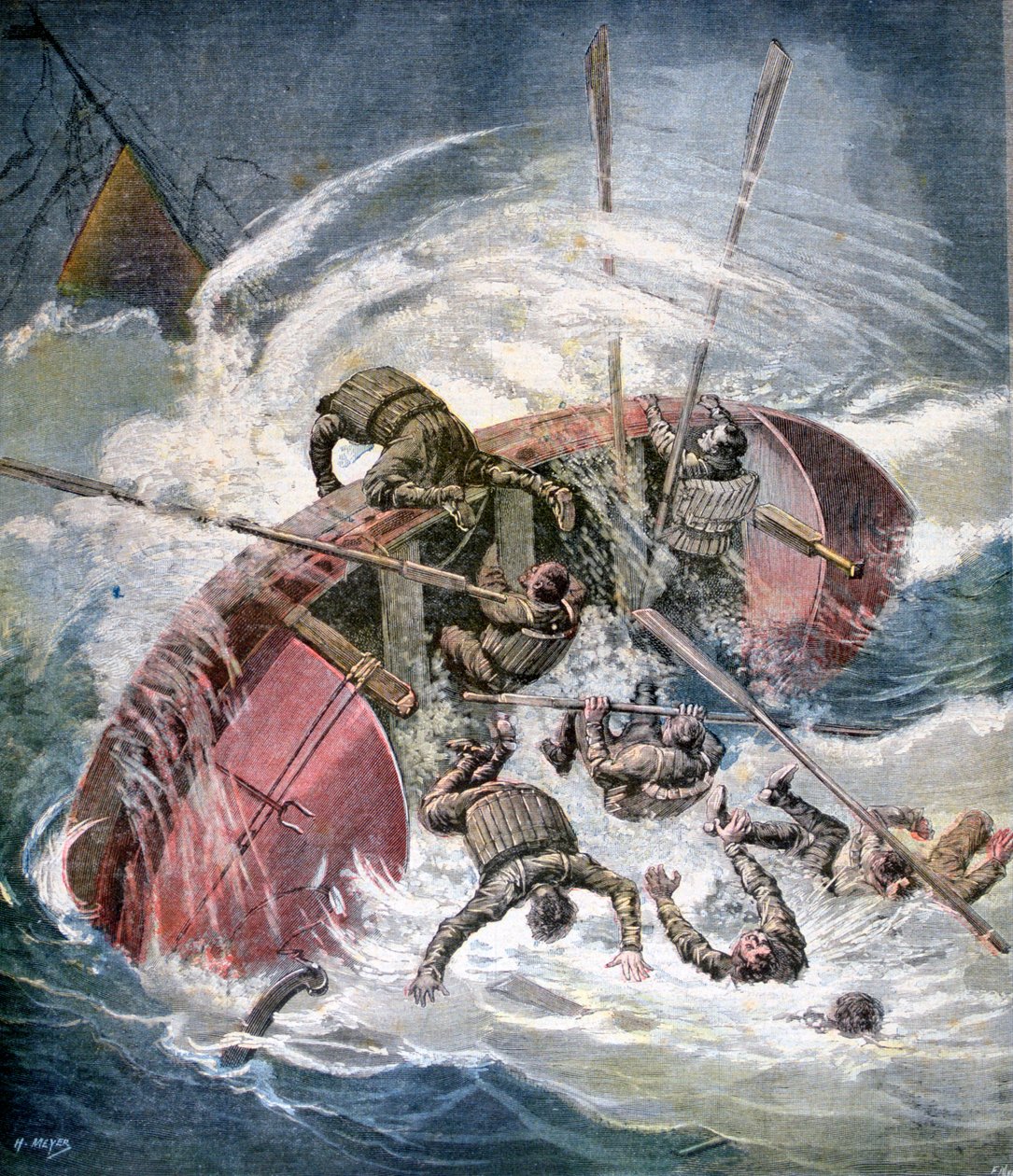 Rescue from a Shipwreck in a Storm off Les Sables-d