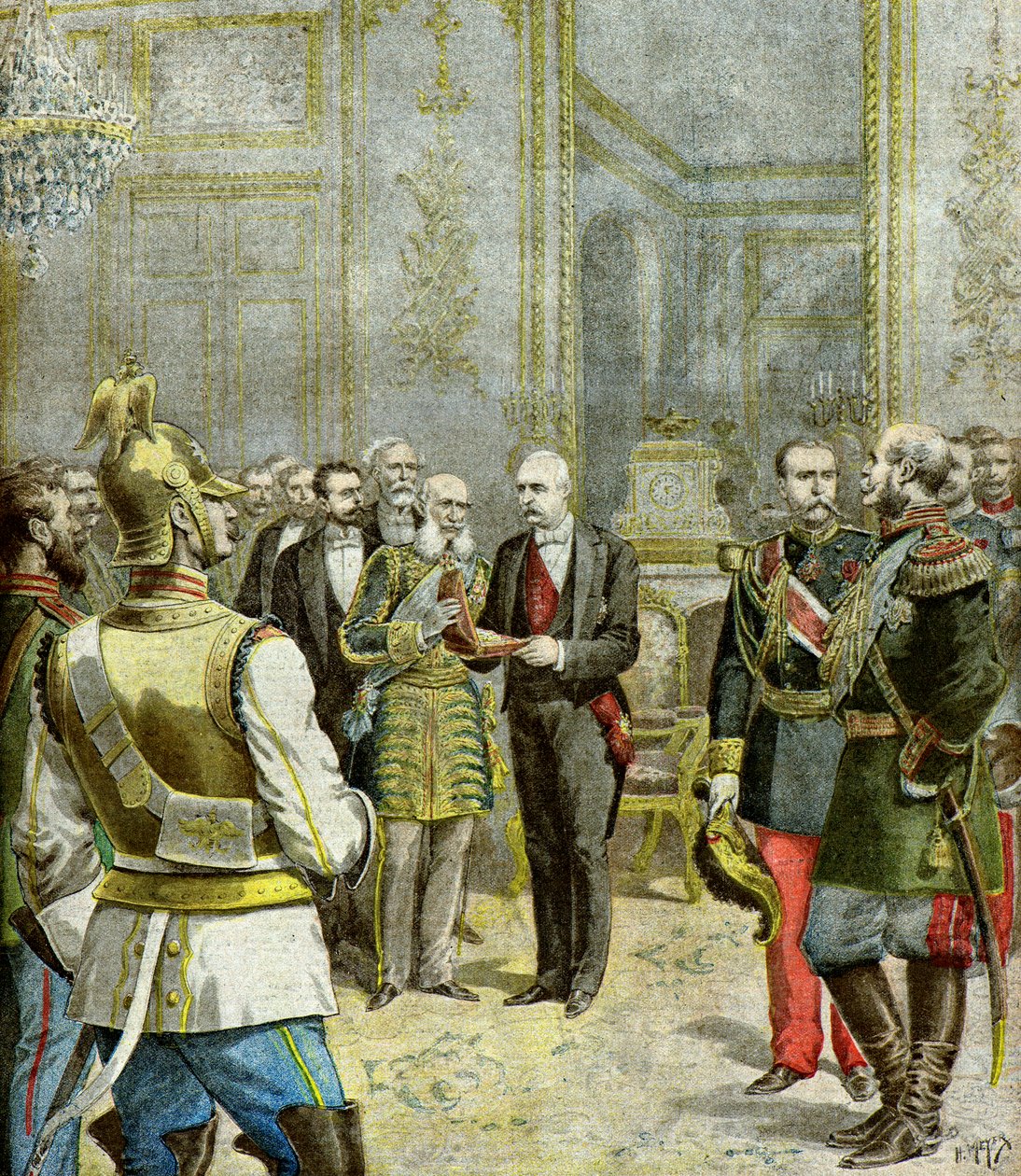 The Russian Diplomat Baron de Mohrenheim by Henri Meyer