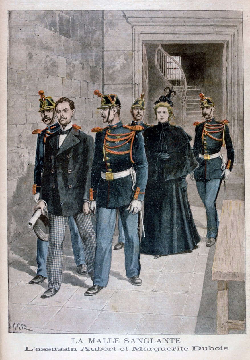 The assassins Albert and Marguerite Dubois, 1896 by Henri Meyer