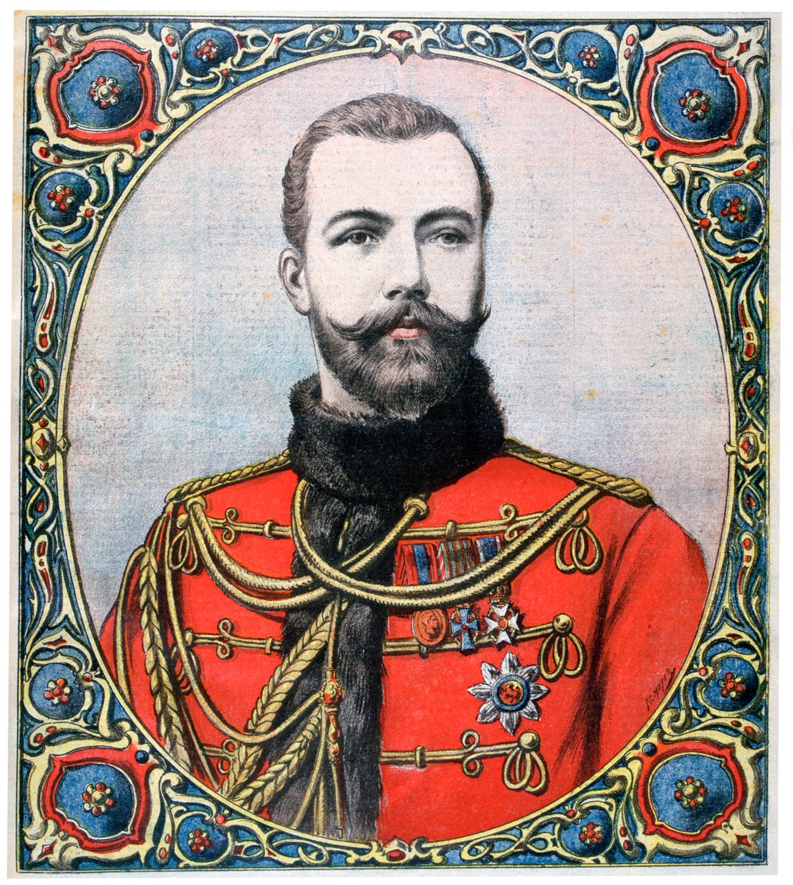 Tsar Nicholas II of Russia by Henri Meyer