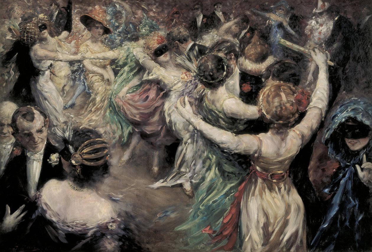 Ball at La Monnaie by Henri Moreau