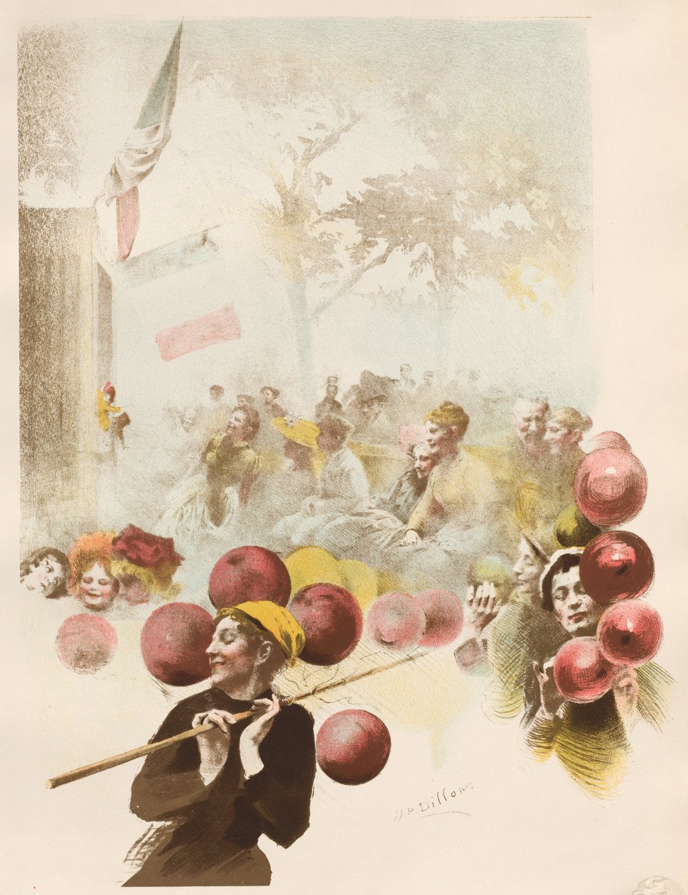 Polichinelle, 1899 by Henri Patrice Dillon