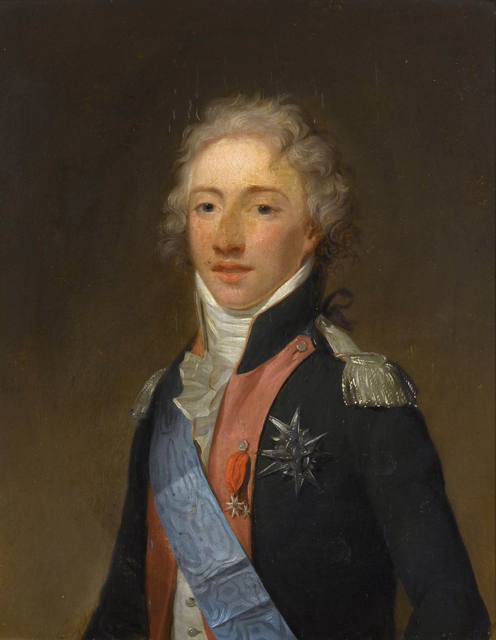 Louis-Antoine d’Artois, duc d’Angoulême (1775-1844) by Henri Pierre Danloux