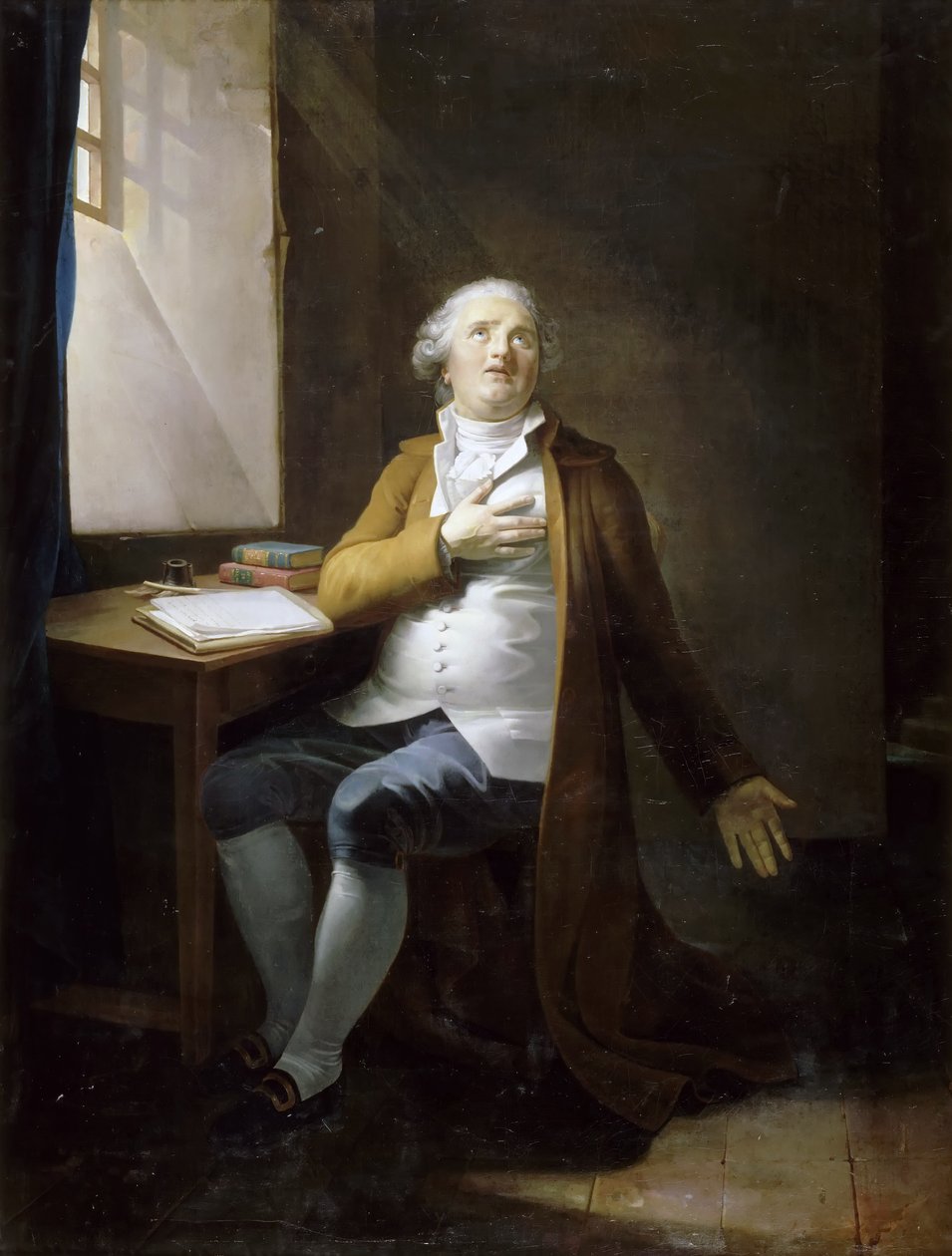 Louis XVI in the Temple by Henri Pierre Danloux