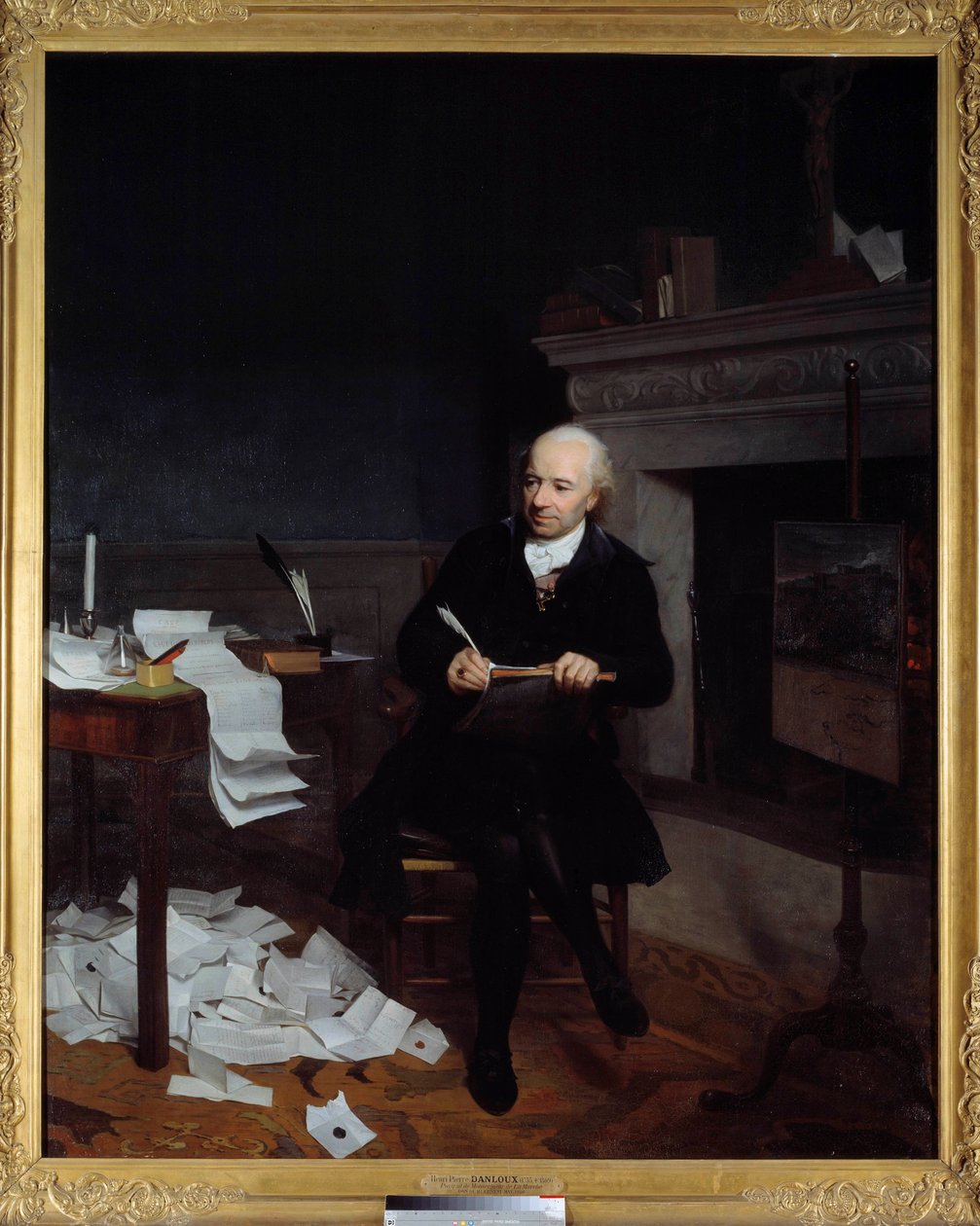 Full-length Portrait of Jean Francois de la Marche, Bishop of Leon by Henri Pierre Danloux