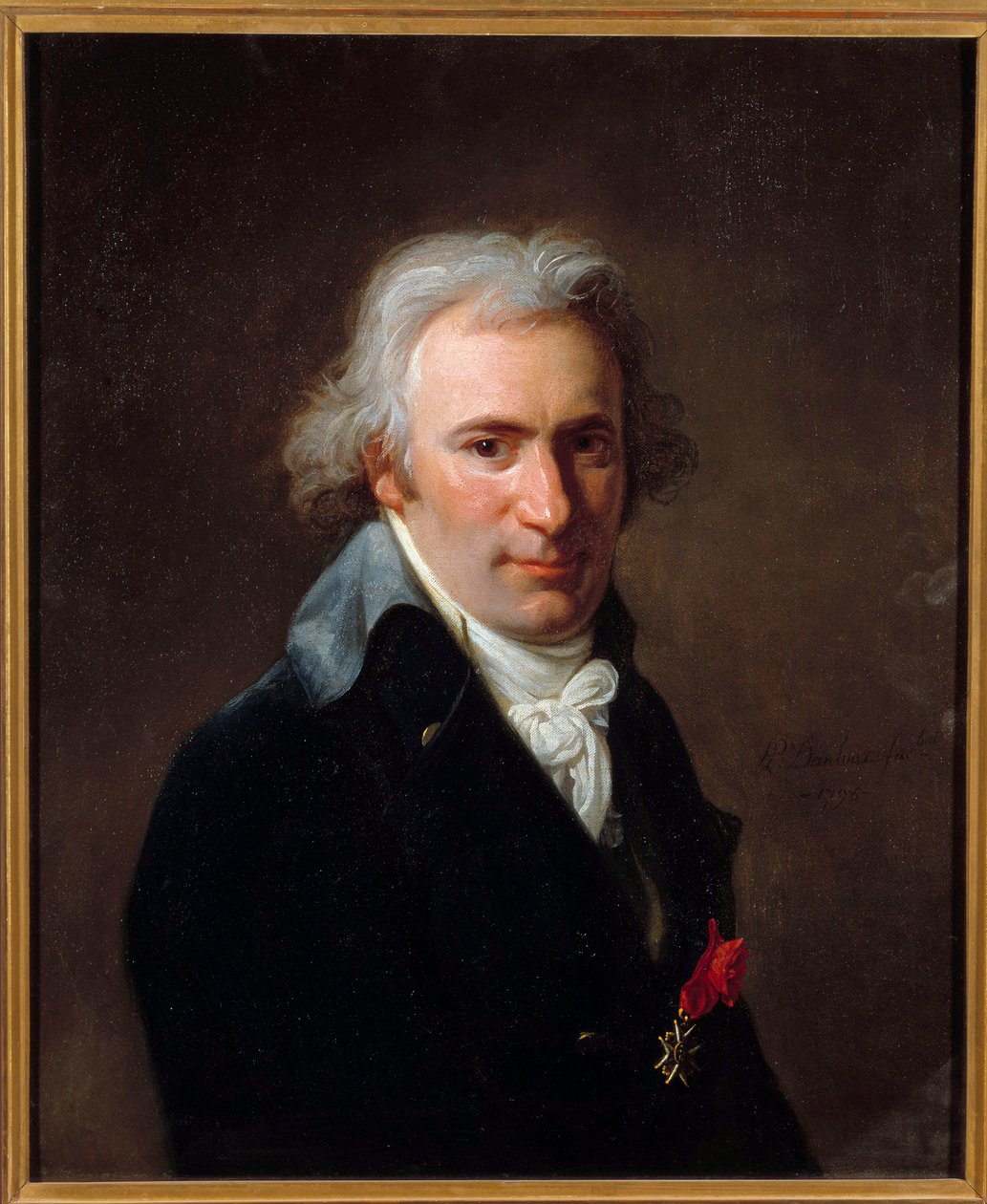 Portrait of Jean Baptiste Canthaney dit Clery, Valet de Chambre de Louis XVI by Henri Pierre Danloux