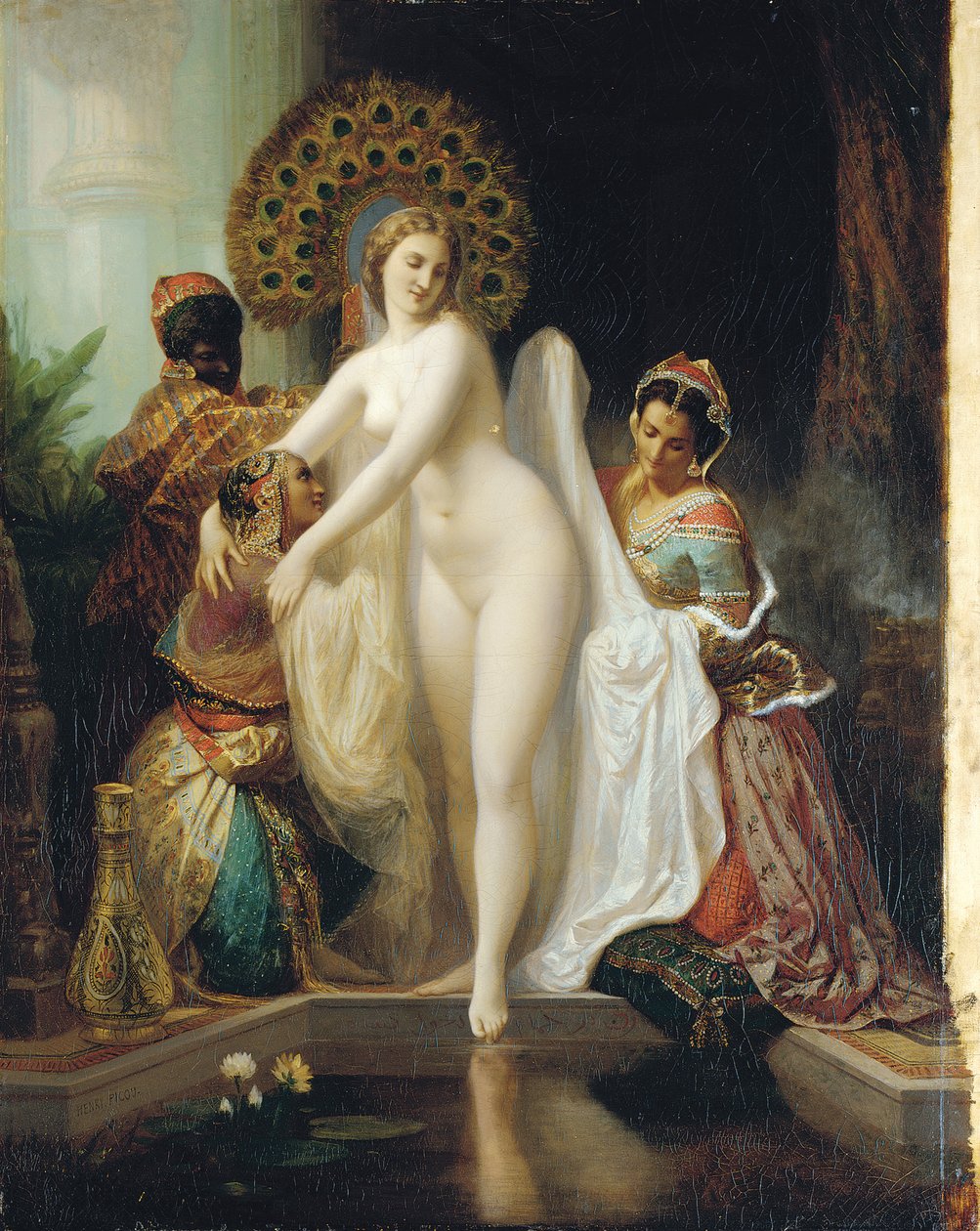 The Dressing Room by Henri Pierre Picou