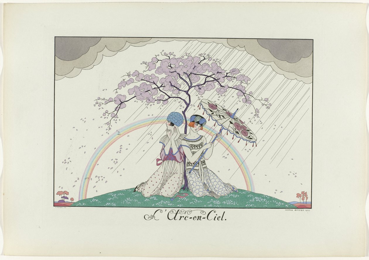 The Happiness of the Day or The Graces in Fashion: The Rainbow (The Happiness of the Day or The Graces in Fashion) by Henri Reidel
